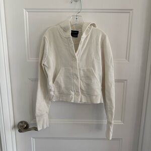 Ralph Lauren kids white hoodie - size M (8/10)